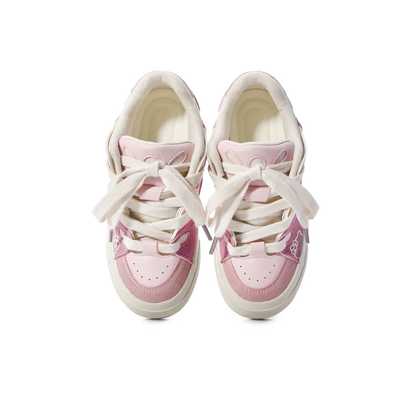 Lovely You Anti Slip Wear Resistant Low Top Skateboard Shoes Women's-2