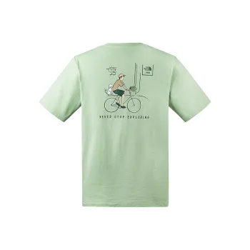 THE NORTH FACE City Outdoor Collection T Shirt Unisex Morning Mist Green
