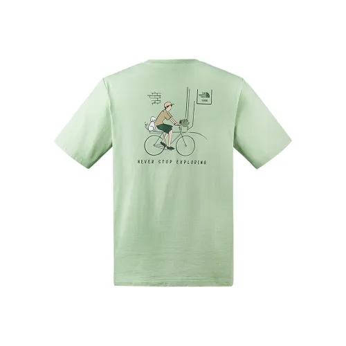 THE NORTH FACE City Outdoor Collection T Shirt Unisex Morning Mist Green