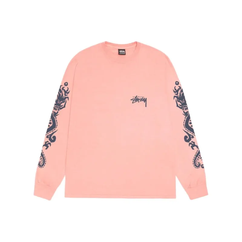 Stussy Dragons Pigment Dyed L/S Tee-4
