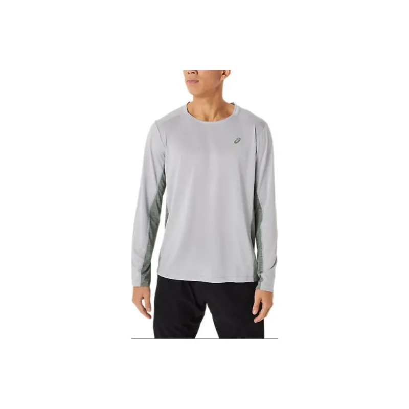 Asics Train Sana Long Sleeve T-Shirt Men's Gray-0