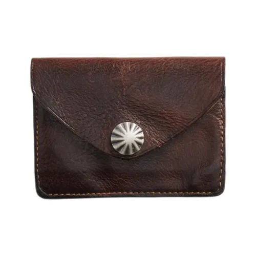 Polo Ralph Lauren Cow Leather Wallet Men's Brown