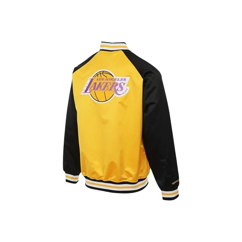 Mitchell & Ness x NBA Los Angeles Lakers Jacket Men's Yellow-1