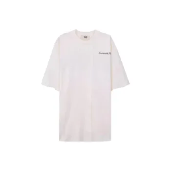 MSGM T-Shirts Men Ecru