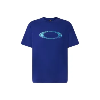 Oakley MTL LIQUID ELLIPSE TEE T-Shirt Men's Dark Blue