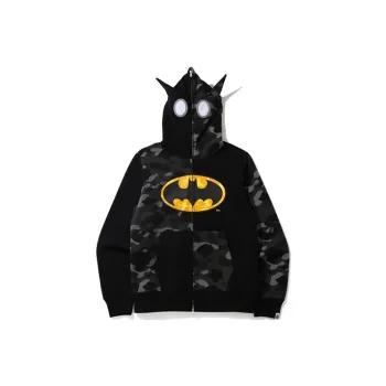 A BATHING APE X Dc Batman Full Zip Hoodie