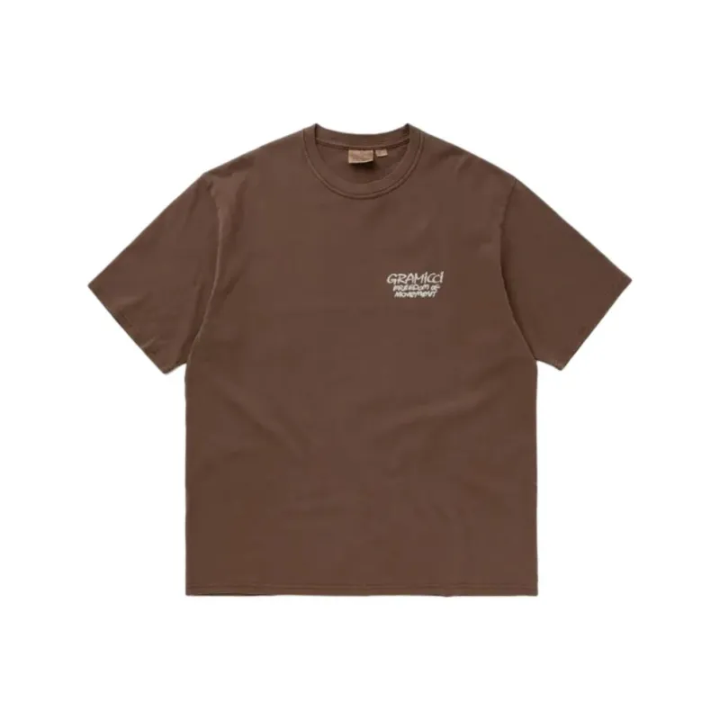 Gramicci T Shirts Men Brown-0