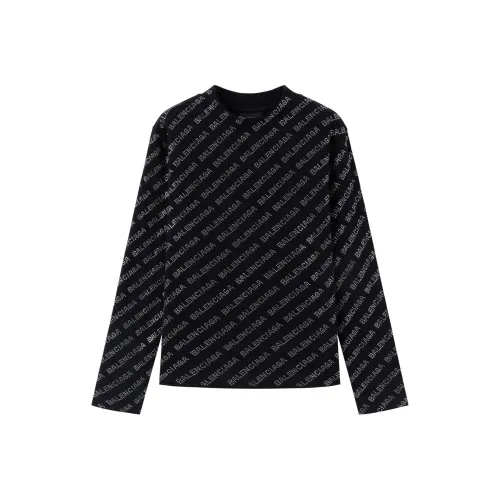Balenciaga T Shirt Loose Fit Style Men's Black