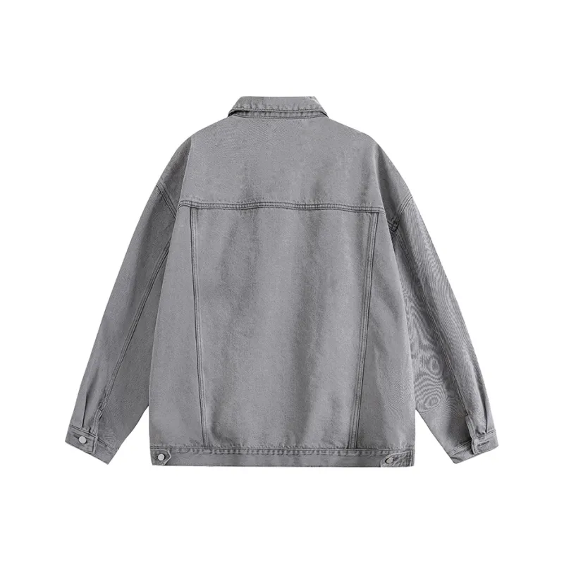 Ordifen Denim Jackets Unisex-5
