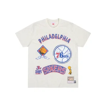 Mitchell & Ness T Shirt Unisex Oat