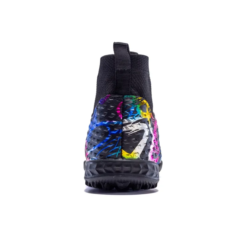QIUTEXIONG FG Rubber Long Studs TF Rubber Broken Studs Soft Ground Firm Ground Balance Soccer Shoes Unisex-15