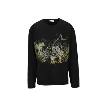 RHUDE Tiger Long Sleeve T Shirt