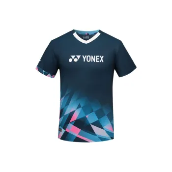 YONEX T Shirts Men Turquoises