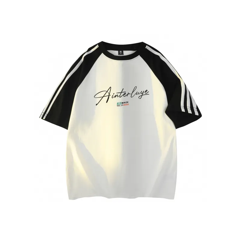 Mackyo T-Shirt Unisex Yellow & Navy Blue-4