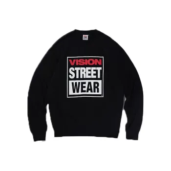 Vision Street Wear Sweatshirt Unisex Black