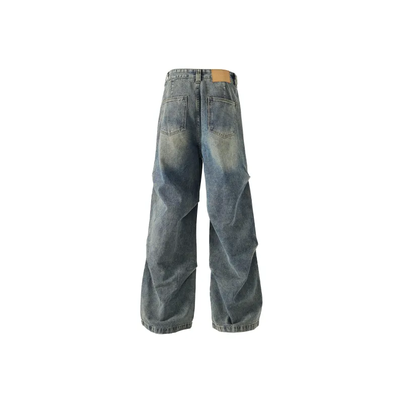 NAICHA STUDIO Jeans Unisex Black Gray-8