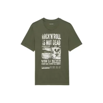 Zadig & Voltaire Graphic Printed Crewneck T Shirt