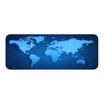 LOVINGCOOL Natural Rubber Vintage World Map E Sports Extra Large Size Thickened Quiet Office Gaming Mouse Pads