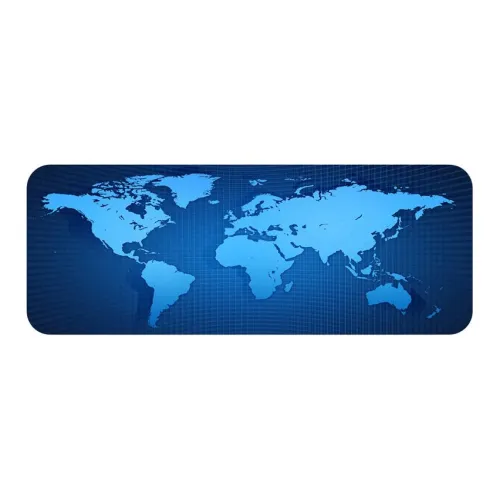 LOVINGCOOL Natural Rubber Vintage World Map E Sports Extra Large Size Thickened Quiet Office Gaming Mouse Pads