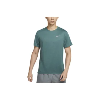 Nike DRI FIT UVMILER T Shirt Men's Vintage Green
