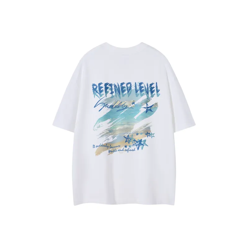 LEVEL Short Sleeved T Shirts Unisex-3