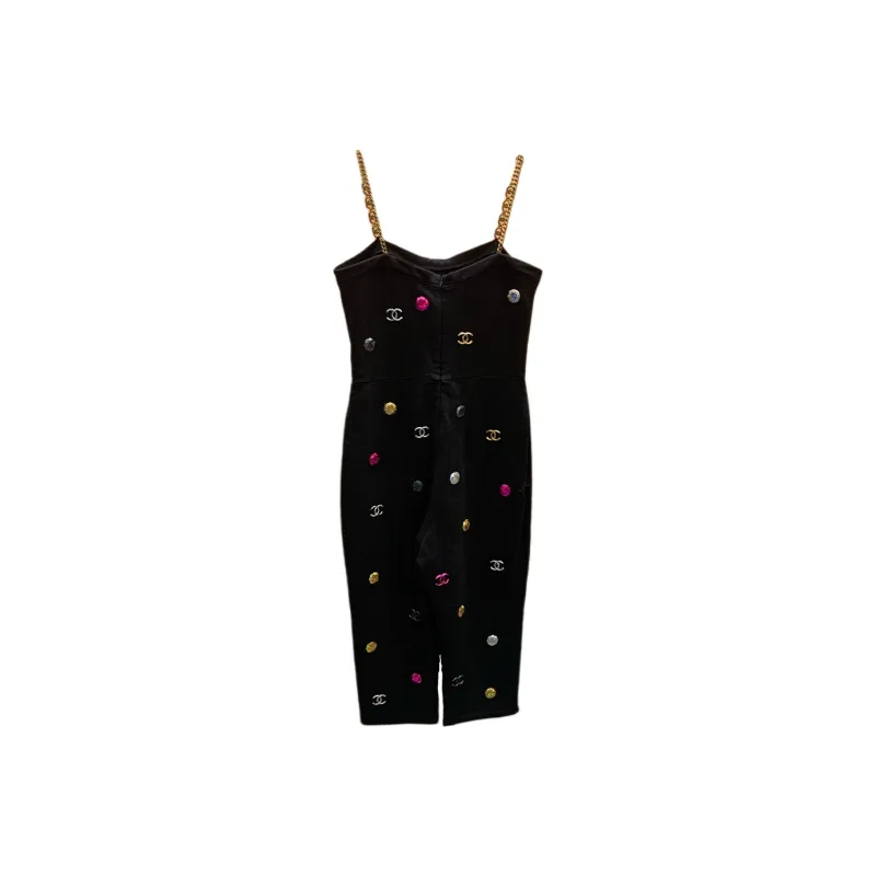 CHANEL Bodysuits Women's Black-1