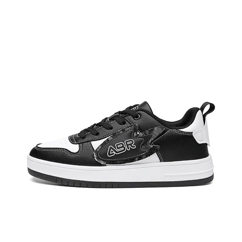 ABIDJAN Rocket Collection Lightweight And Breathable Low Top Skateboard Shoes Unisex White Black-0