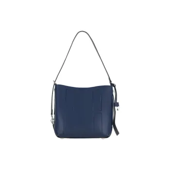 HOGAN Leather HOBO Shoulder Bag Small Size Women's Blue