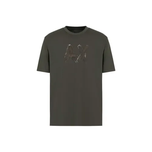 ARMANI EXCHANGEAE T Shirt Men's Army Green