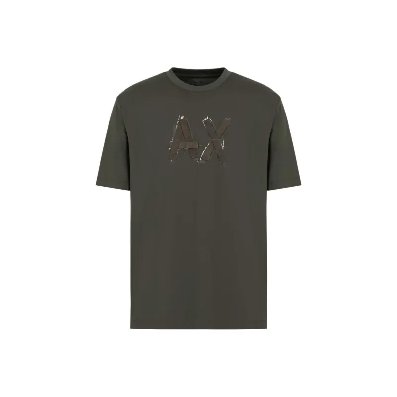 ARMANI EXCHANGEAE T Shirt Men's Army Green-0