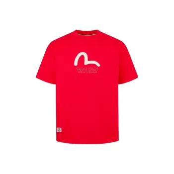 EVISU T Shirts Men Red