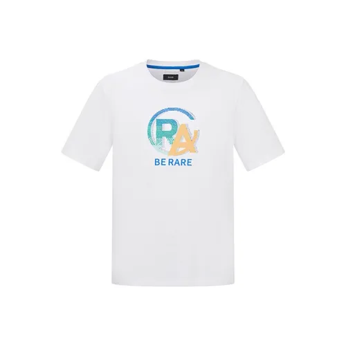 RARE Short Sleeved T Shirts Men's White