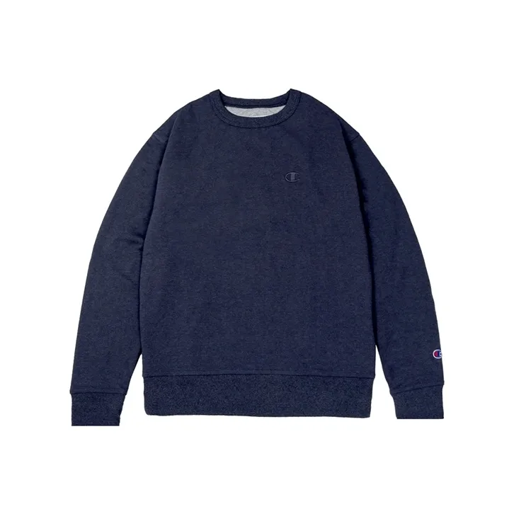 Champion Sweatshirt Unisex Heather Gray Blue-0