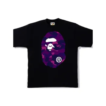 A BATHING APE Color Camo Big Ape Head T Shirt SS20