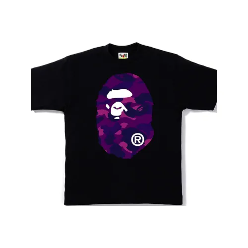 A BATHING APE Color Camo Big Ape Head T Shirt SS20