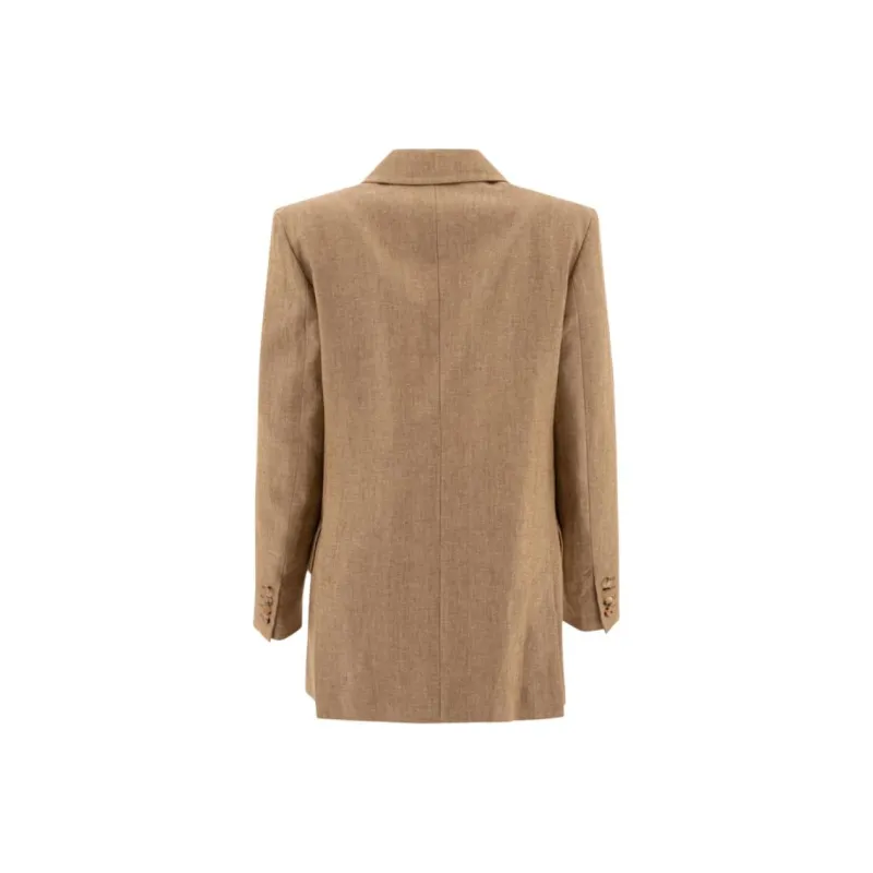 MaxMara Gerla Double Breasted Long Sleeved Jacket-1