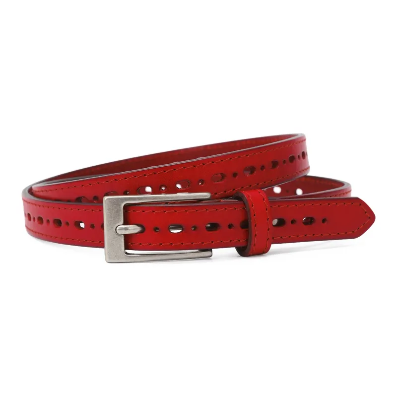 CATELLES Top Grain Cow Leather Belts Women's 1.8cm-7