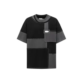 Feng Chen Wang Patchwork T shirt