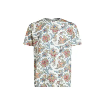 ETRO Paisley print T shirt