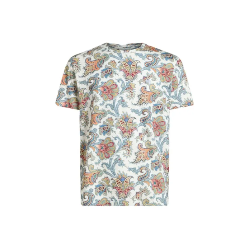 ETRO Paisley print T shirt-0