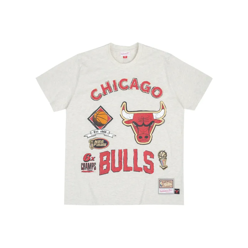 Mitchell & Ness T Shirt Unisex Oat-0