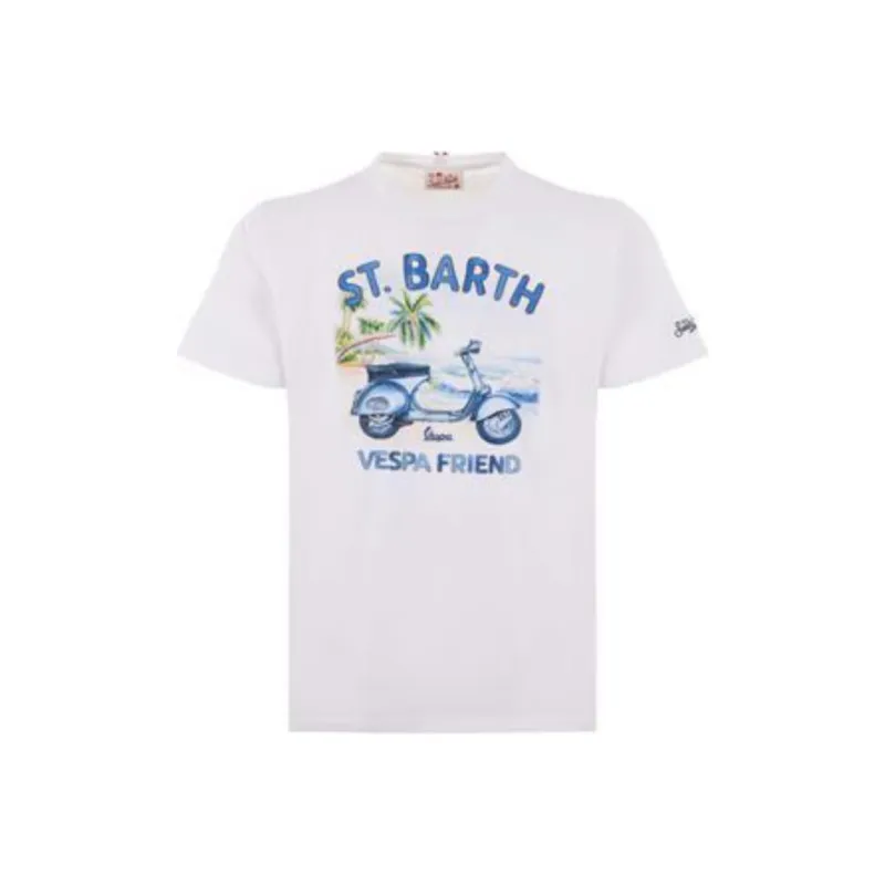 MC2 Saint Barth Graphic Printed Crewneck T Shirt-0