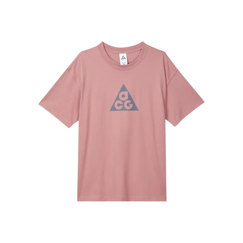Nike ACG Drop Shoulder Sleeve T-Shirt Men's Pink-0