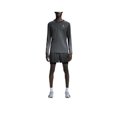 On Pace T Shirt Men's Iron Black