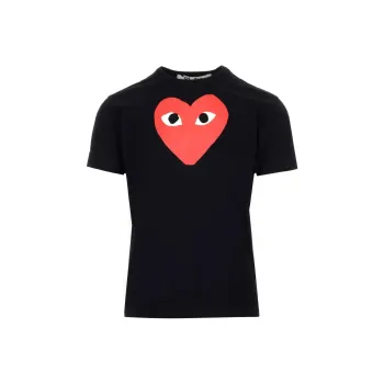 Comme Des Garcons Play Red Heart T shirt