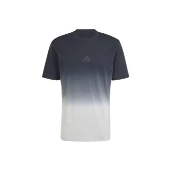 Adidas All Szn DIP DYE T Shirt Men's Medium Heather Gray/Black