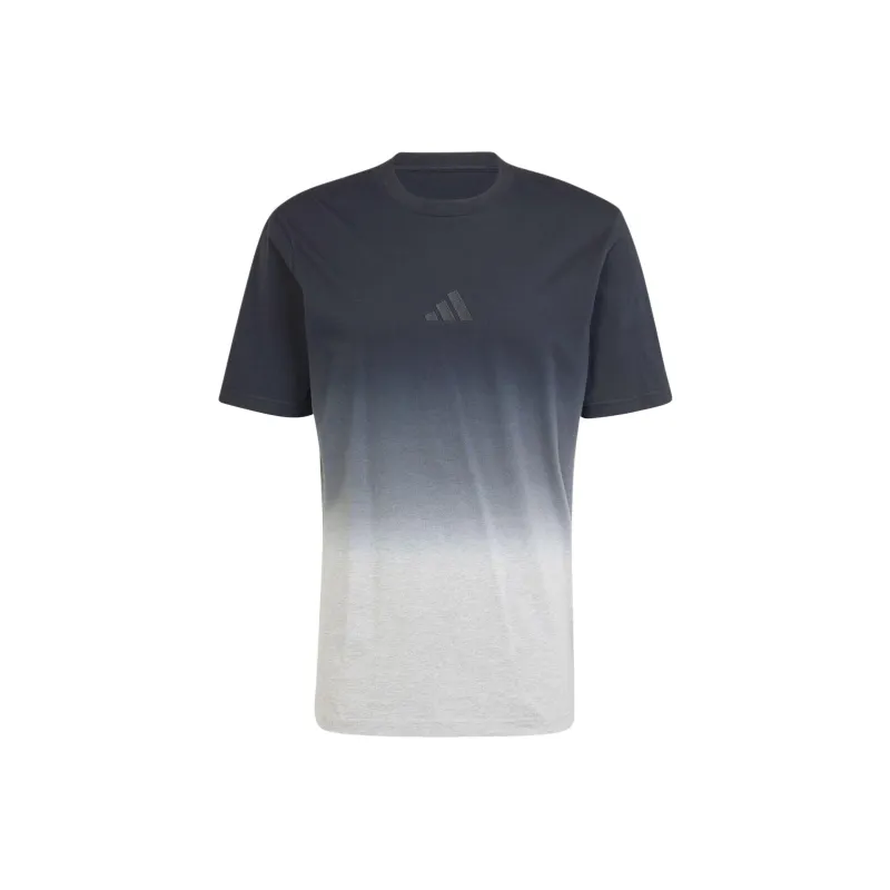 Adidas All Szn DIP DYE T Shirt Men's Medium Heather Gray/Black-0