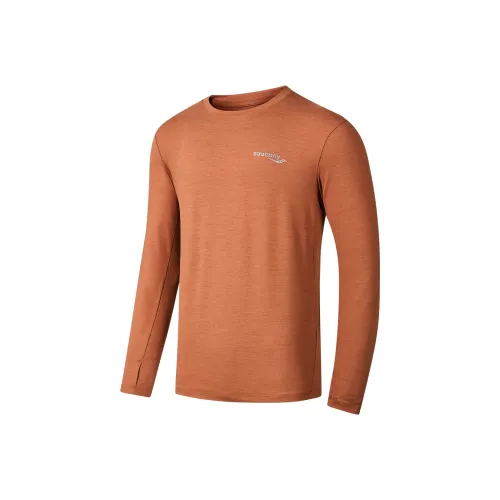 Saucony T-Shirt Men's Ginger Cake Orange