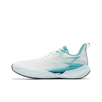 361° Anti Slip Wear Resistant Low Top Casual Running Shoes Men's White Glaze Celadon Green