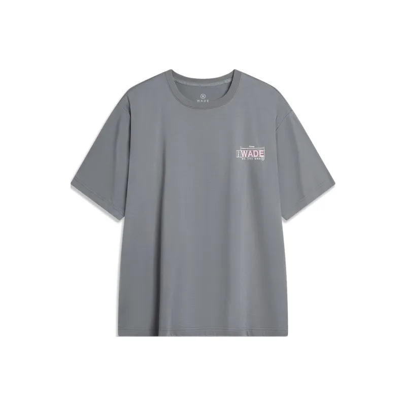 LiNing T Shirt Men's Shadow Gray-0
